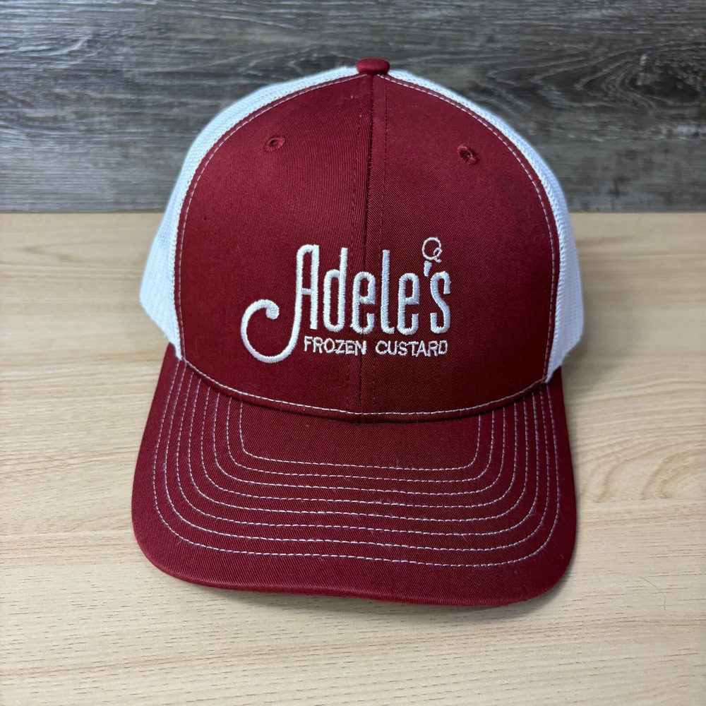 Adeles Frozen Custard Hat Cap Snapback Red Excelsior Minnesota Richardson‎
